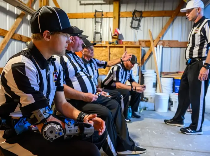 Young referee hasn’t let impairment keep him from pursuing excellence
