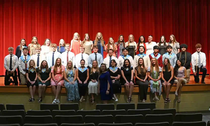 Sidney High School National Honors Society Chapter wins national award