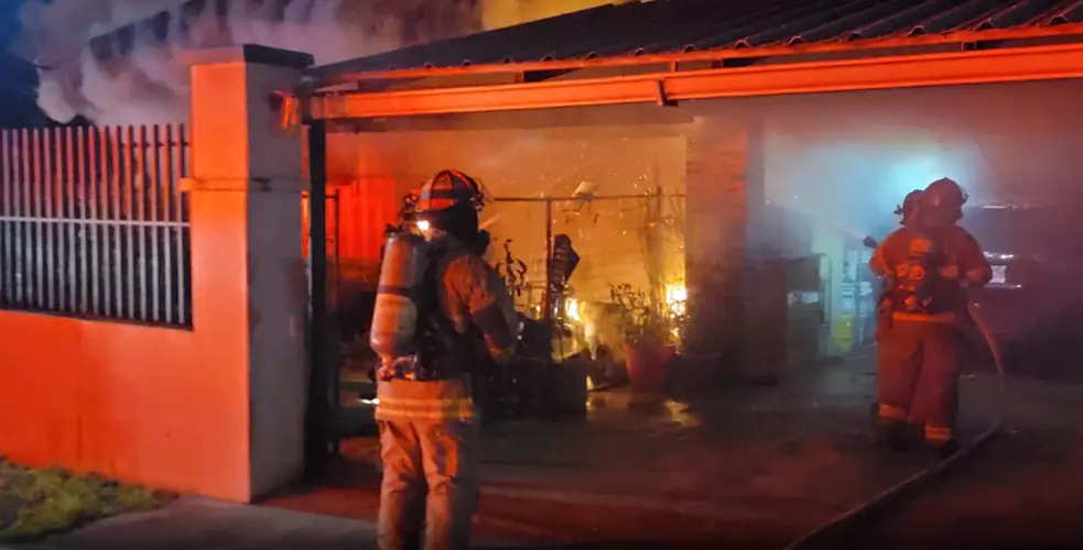 Dededo home destroyed by fire