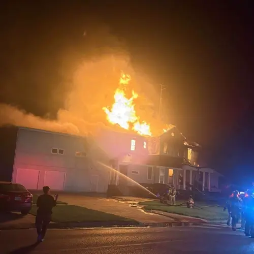 Overnight fire destroys Schuyler funeral home