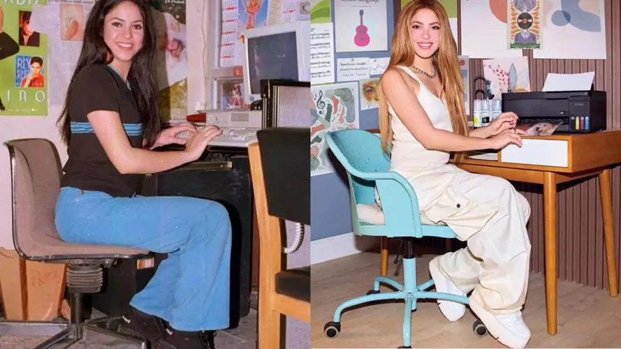 Shakira recrea uno de sus memes más icónicos y conquista las redes