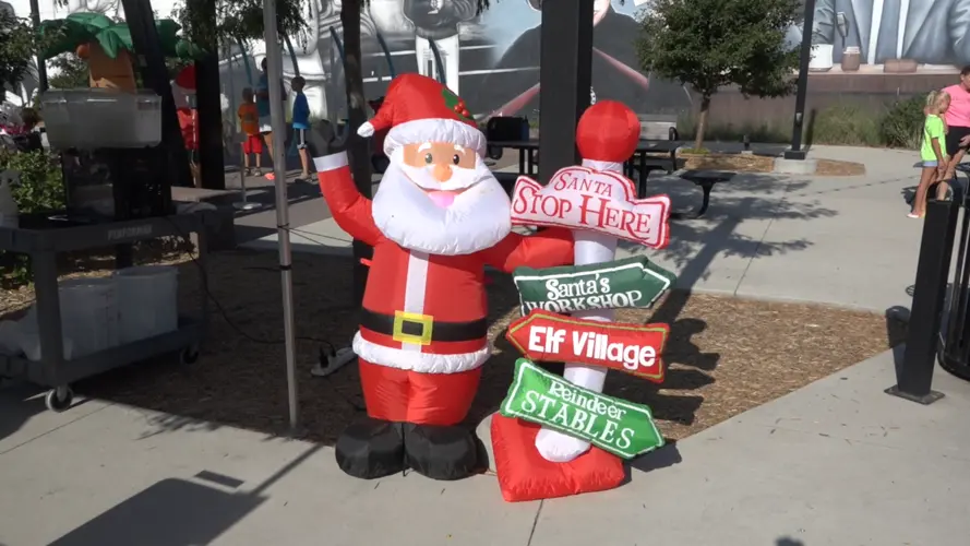 Sizzlin Santa Dayz celebrates Christmas in July with Whitewater Waddle Duck Race