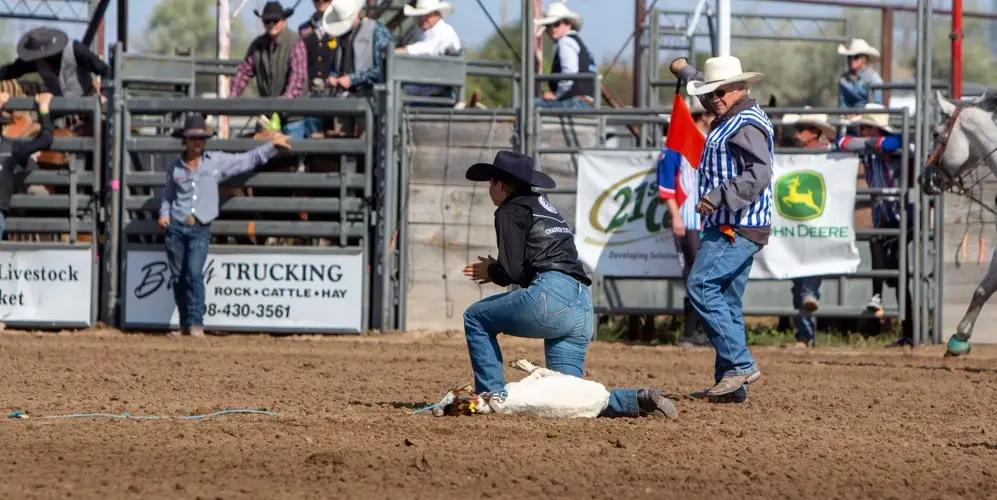 Kiger Finishes Second at CSU Rodeo