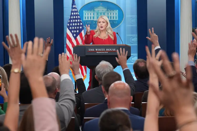 White House press secretary Karoline Leavitt, youngest person to hold role, to leave at month's end