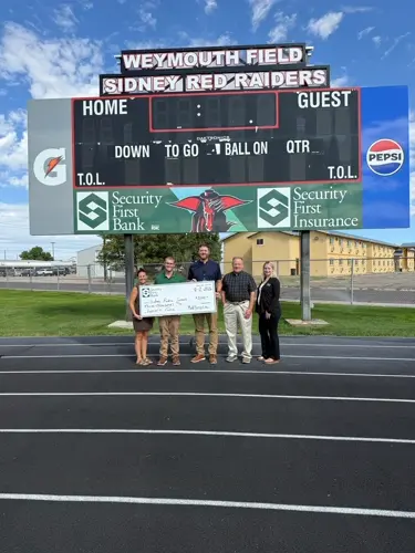 Security First Bank Supports Sidney Red Raiders