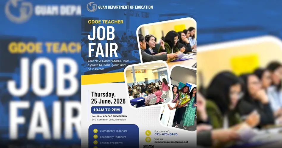 GDOE seeks teachers at job fair