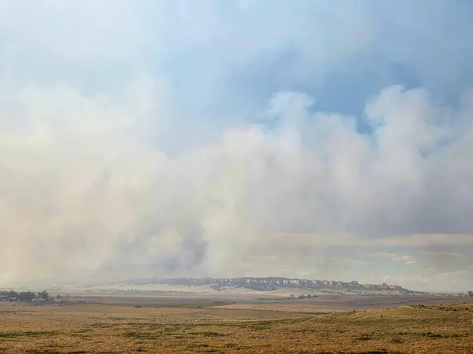 Mandatory evacuations ordered near Fort Robinson due to South Fork Fire