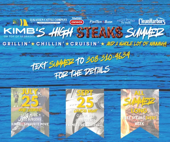 104.3 KIMB's High STEAKS Summer