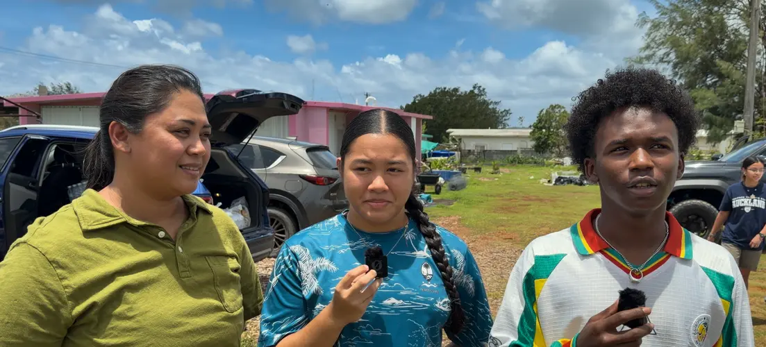 Volunteers distribute 4,800 hot meals in Dededo, Yigo after Super Typhoon Bavi