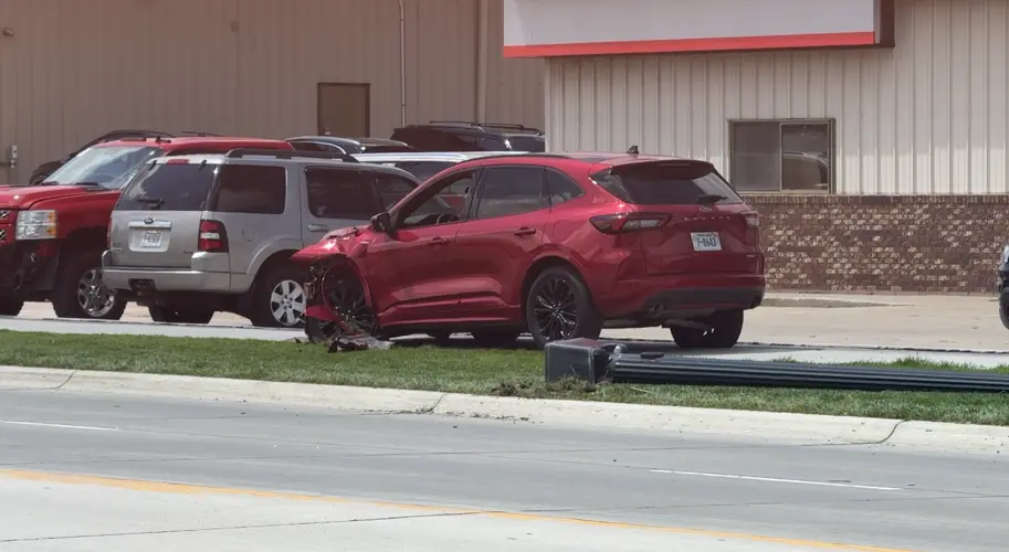 Norfolk crash results in five vehicles damaged and one person sent to the hospital, police say
