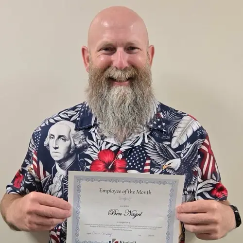 Kimball Health Services awards July Employee of the Month