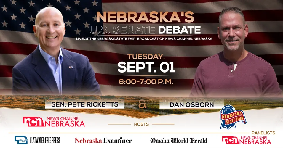 News Channel Nebraska, Nebraska State Fair to host statewide U.S. Senate debate