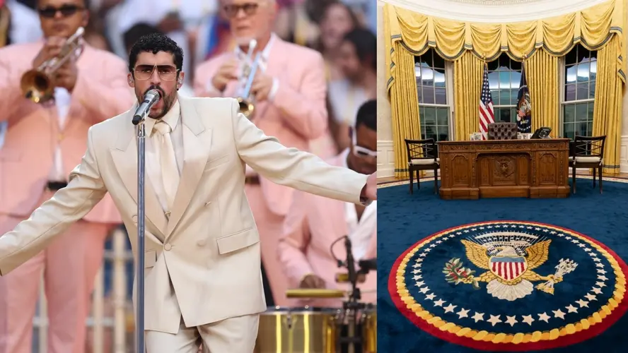 Bad Bunny le pone freno al uso de su música en video de la Casa Blanca