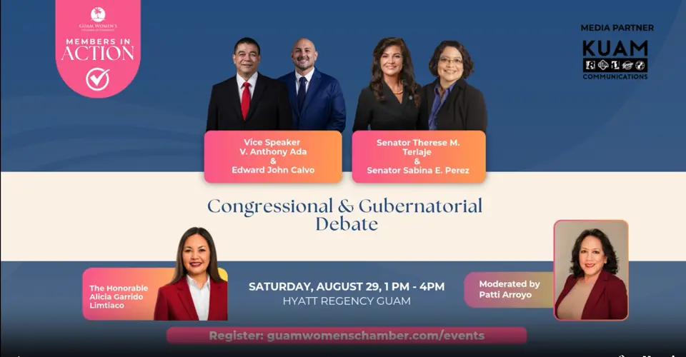 Candidates to face-off at Guam Women’s Chamber debate