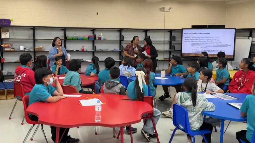 Wettengel students get peer mediation training