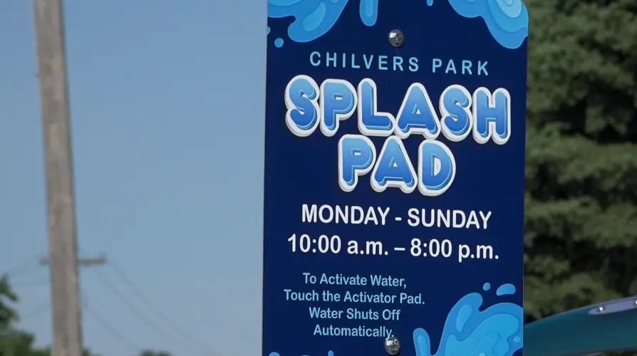 Pierce opens new splash pad as part of a community project