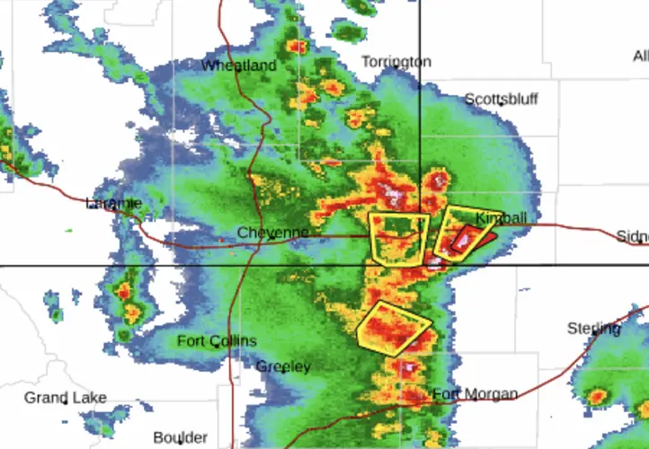 Severe Thunderstorm Warning issued for Cheyenne County