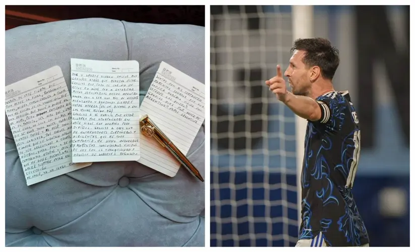 Lionel Messi anuncia su retiro de la Selección Argentina