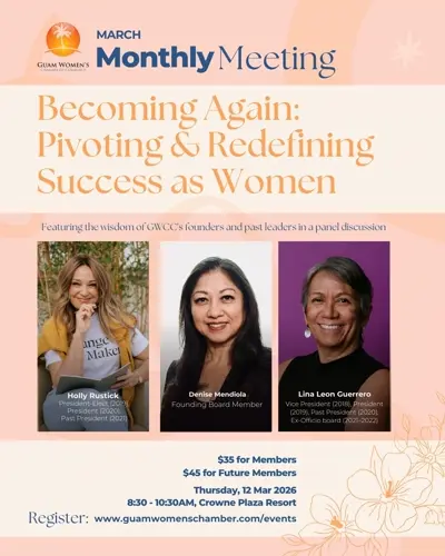Guam Women's Chamber panel discussion
