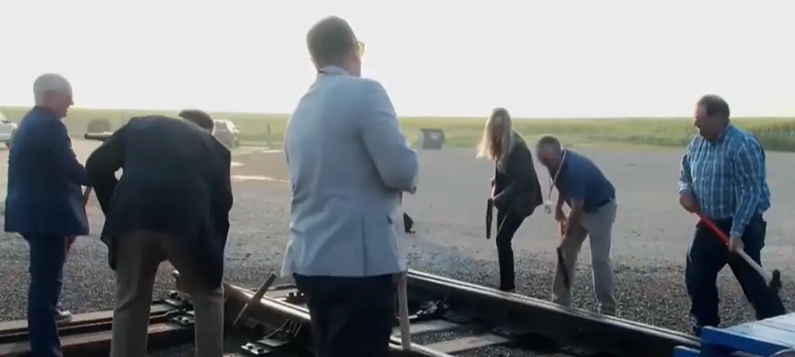 Rail Days kicks off with first-ever Golden Spike Ceremony and mayoral proclamation
