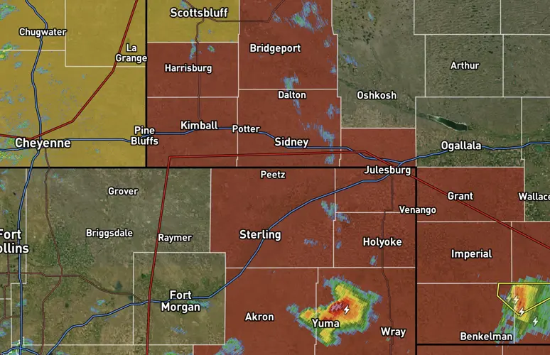 Tornado Watch added for southern Nebraska Panhandle as severe weather threat intensifies