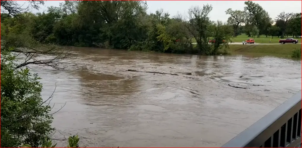 Over banks, through weekend
