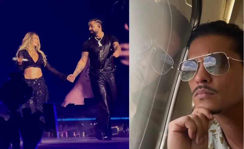 Bruno Mars se puso celoso al ver a Drake junto a Karol G