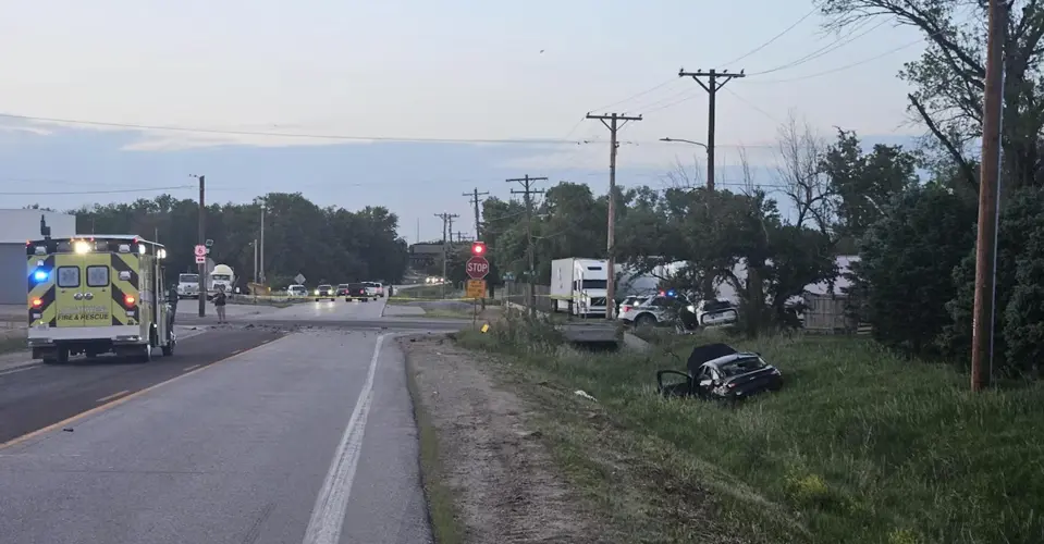 Un pasajero muere tras salir despedido en un accidente al oeste de Lincoln