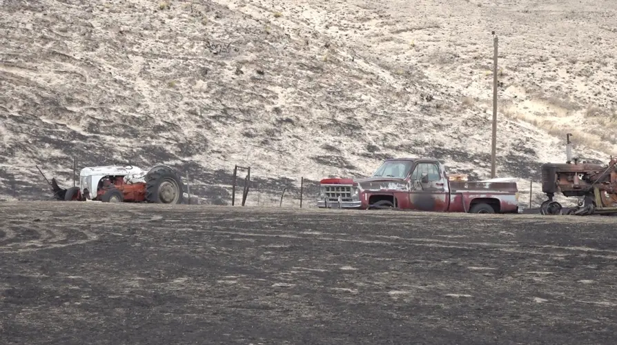 Ashby, Minor fires near full containment as cooler weather slows activity