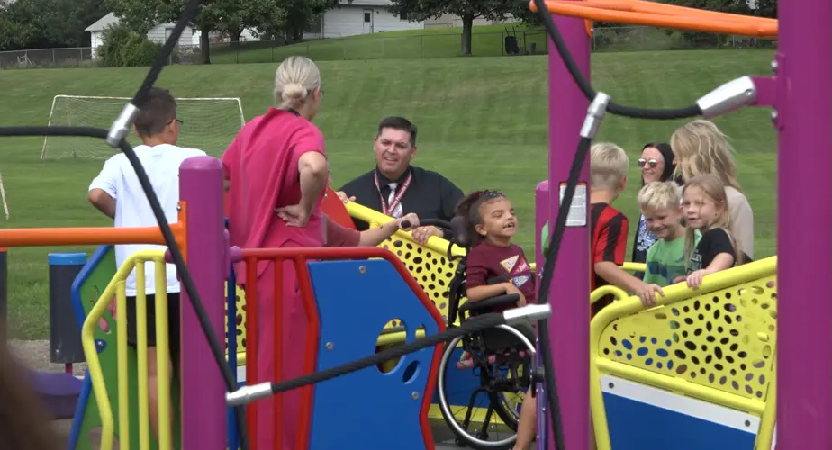 Bel Air Elementary debuts new inclusive playground