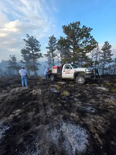 Lightning-sparked wildfire in Banner County draws massive mutual aid response