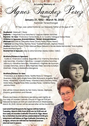Agnes Sanchez Perez
