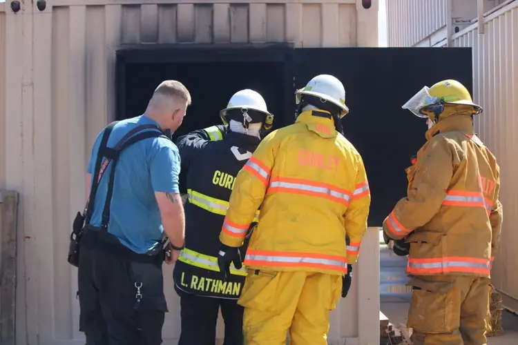 Sidney hosts multi-department fire training with Dalton, Gurley crews