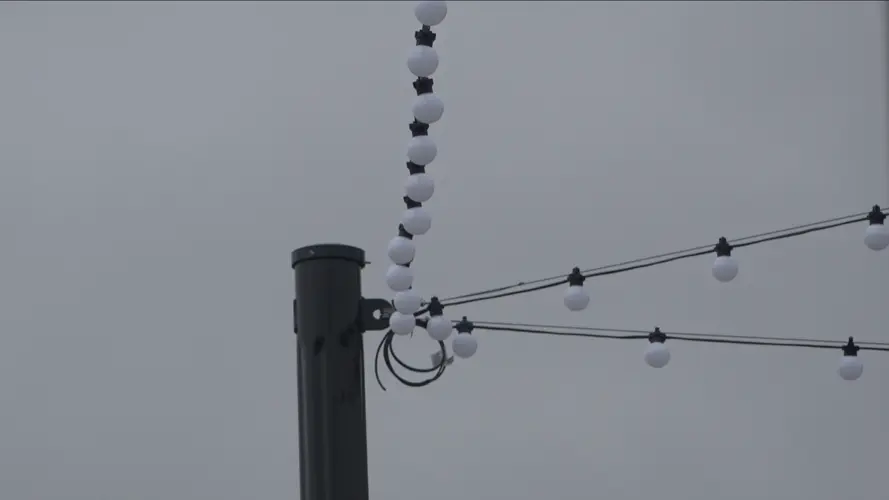 Downtown Norfolk begins installation of grant-funded festoon street lighting