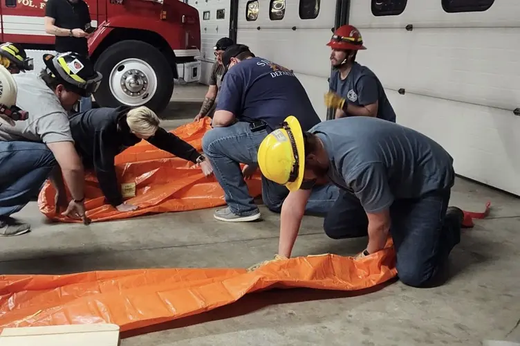 Sidney Volunteer Fire Department completes annual wildland fire safety training