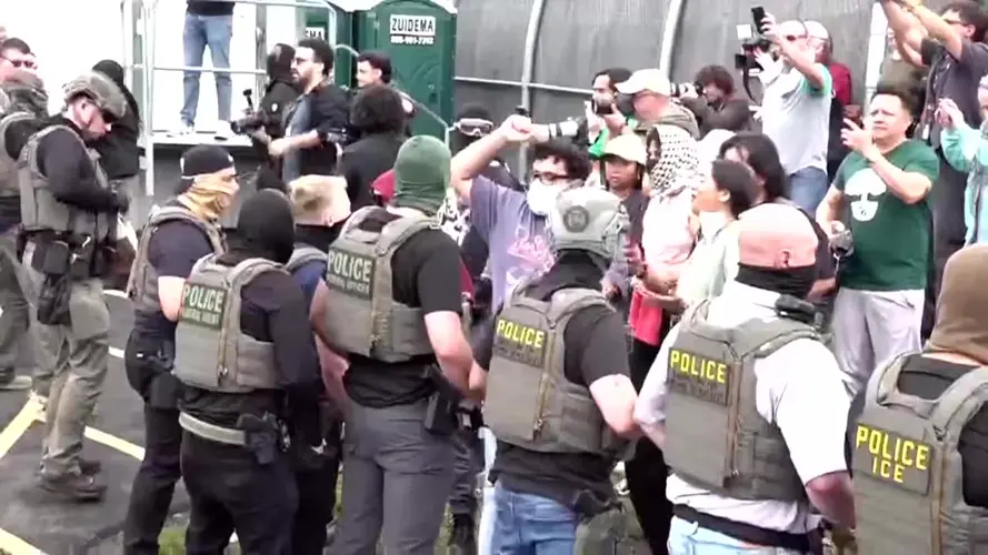 Protestas y huelga de hambre en centro de detención de ICE en Nueva Jersey