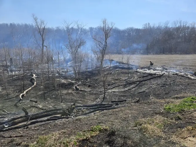 Weekend fire in Peru prompts wide response from across state