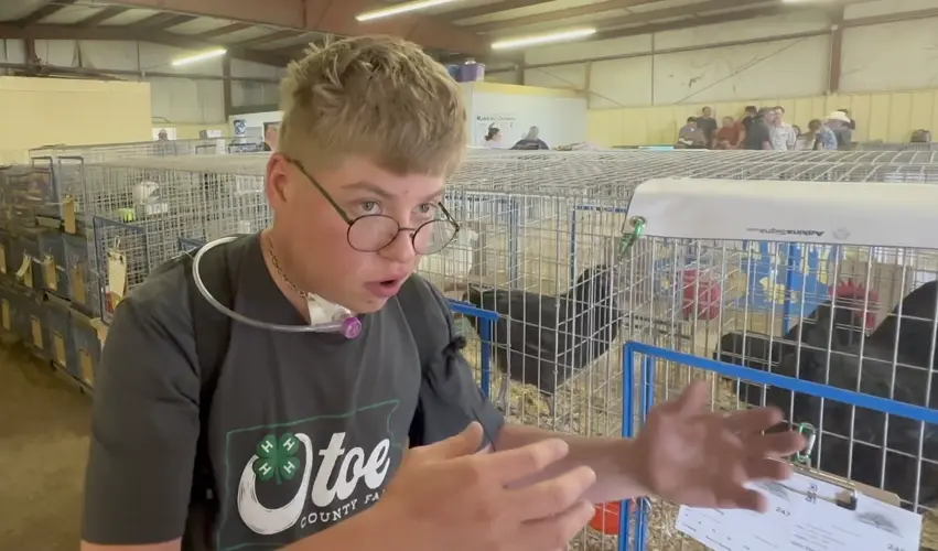 Starling credits God for life, 4-H for success